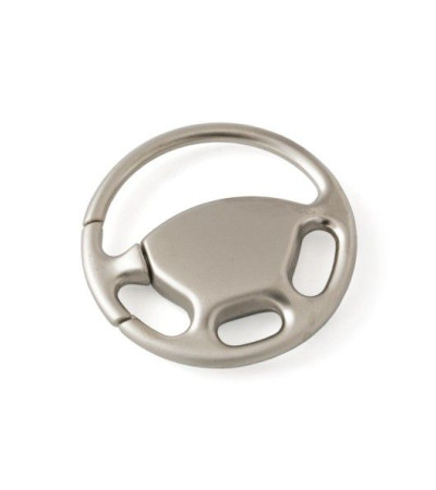 Металевий брелок у вигляді автомобільного керма DRIVE 560407