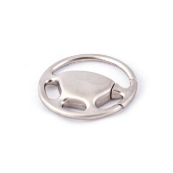 Металевий брелок у вигляді автомобільного керма DRIVE 560407