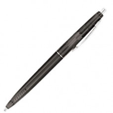 Ручка CRISTA шариковая прозрачная с хромированной кнопкой и металлическим клипом 110090