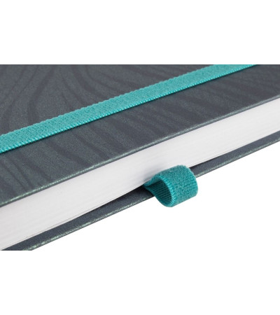 Деловой блокнот "Sea" с резинкой