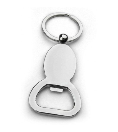 Брелок металевий у формі відкривачки ТМ Бергамо 3320BR