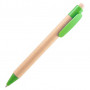 Купить Ручка из картона с пластиковыми цветными элементами 7092-3 под печать  7092-2 в Киеве по самой низкой цене  на складе silcom.com.ua  9