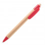 Купити Ручка з картону з пластиковими кольоровими елементами 7092-3 під друк 7092-2  в Київі по самій низкий цені  на складі silcom.com.ua  7