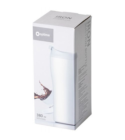 Термокружка металева з присоскою Optima IRON