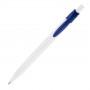 Купить Ручка пластиковая в белом корпусе с цветным клипом 391498 под логотип  39149806 в Киеве по самой низкой цене No Brand на складе silcom.com.ua  7