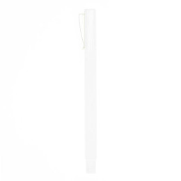 Пластиковая шариковая ручка Qube в форме квадрата с колпачком и металлическим клипом под печать