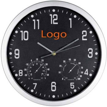 Годинник з термометром і гігрометром 412380