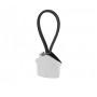 Купить Брелок металлический в форме домика на силиконовом шнурке для ключей Bolky под гравировку  741586-05 в Киеве по самой низкой цене  на складе silcom.com.ua  2