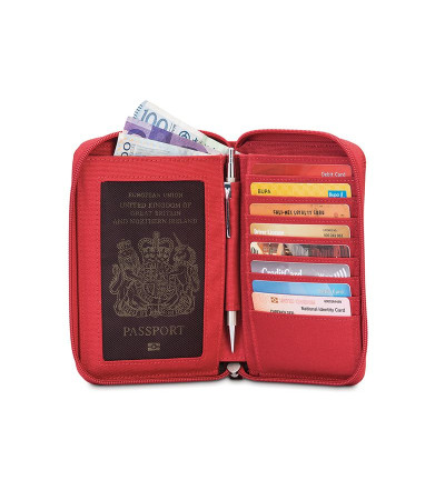 Паспорт кейс-кошелек антивор RFIDsafe LX150 10745