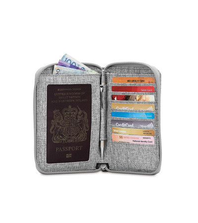 Паспорт кейс-кошелек антивор RFIDsafe LX150 10745