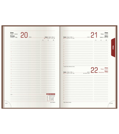 Дневник CROSS датированный А5