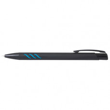 Ручка металлическая, под  лазерную гравировку в цвет вставок, с названием WAWE  от производителя ECONOMIX 