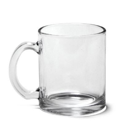 Чашка стеклянная ТМ Бергамо 820150