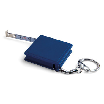 Брелок-рулетка из пластика в цветном корпусе 3941 на 1 метр под печать