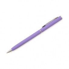 Ручка в стильном корпусе, с названием LUNA и покрытием Soft touch, 11N01B, под нанесение 