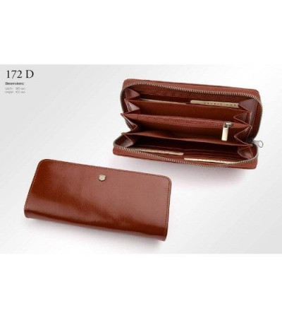 Бумажник женский из итальянской кожи 172D-D