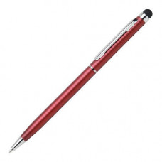 Елегантна ручка зі стилусом виконана в металевому корпусі з поворотним механізмом, 953832, під гравіювання