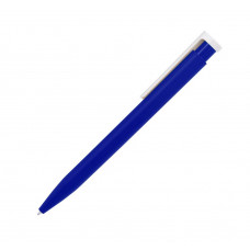 Ручка шариковая пластиковая в цветном корпусе с белым клипом Clic, ТМ Тотоби под печать