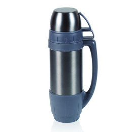 Термос MAXI, крышка-2 кружки, нержавеющая сталь, BPA FREE, 1200 мл. 8087-1