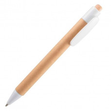 Ручка з картону з пластиковими кольоровими елементами 7092-3 під друк