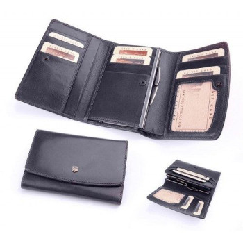 Бумажник женский из итальянской кожи 018D-D