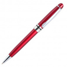 Стильная ручка в пластиковом корпусе с металлическими элементами ТМ Bergamo 2191C- под тампо-печать