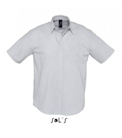 Рубашка из ткани «оксфорд» SOL’S BRISBANE 160109
