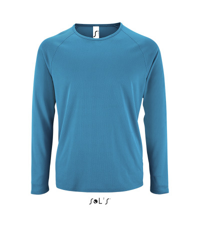 Мужская спортивная футболка с длинным рукавом SPORTY LSL MEN-02071