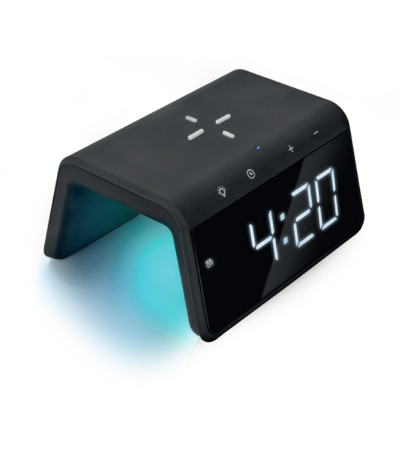 Годинник з бездротовою зарядкою Wake Up, TM TEG