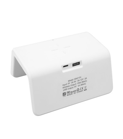 Годинник з бездротовою зарядкою Wake Up, TM TEG