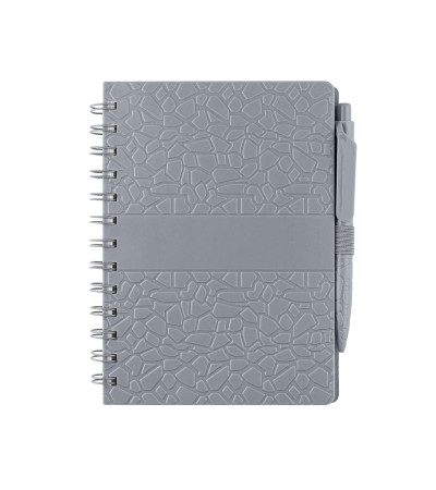 Записник B6 на пружині з ручкою Plane, ТМ Totobi