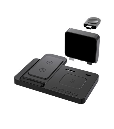 Бездротовий зарядний пристрій з годинником CONVEE, TM TEG