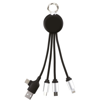 Зарядний кабель 3 в 1 з підсвідкою Orion, ТМ TEG