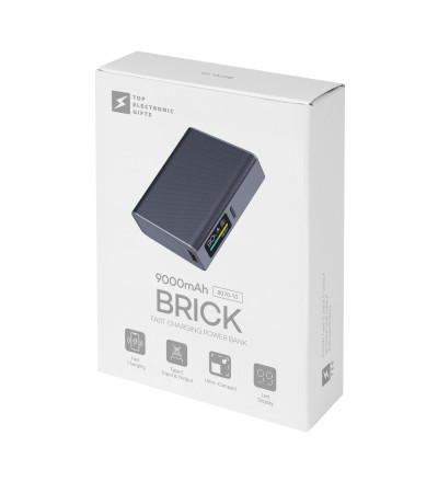 Повербанк Brick 9000 mAh, ТМ TEG
