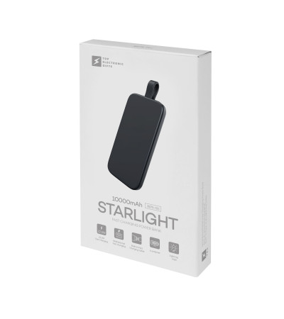 Повербанк з підсвіткою Starlight 10000 mAh, ТМ TEG