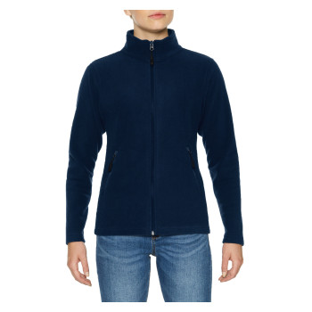 Реглан з мікрофлісу на блискавці жіночий Hammer 280, TM Gildan