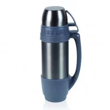 Термос MAXI, кришка - 2 гуртки, нержавіюча сталь, BPA FREE, 1200 мл. 8087-1