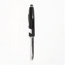 Ручка металева 3 в 1, стилус, ліхтарик, тримач для смартфона 260M під гравіювання