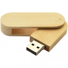 Дерев'яний USB флеш-накопичувач S0201 4Гб, 8Гб, 16Гб, 32Гб, 64Гб